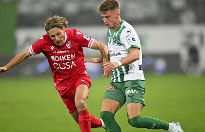 Sion brings back a point from St. Gallen – rts.ch