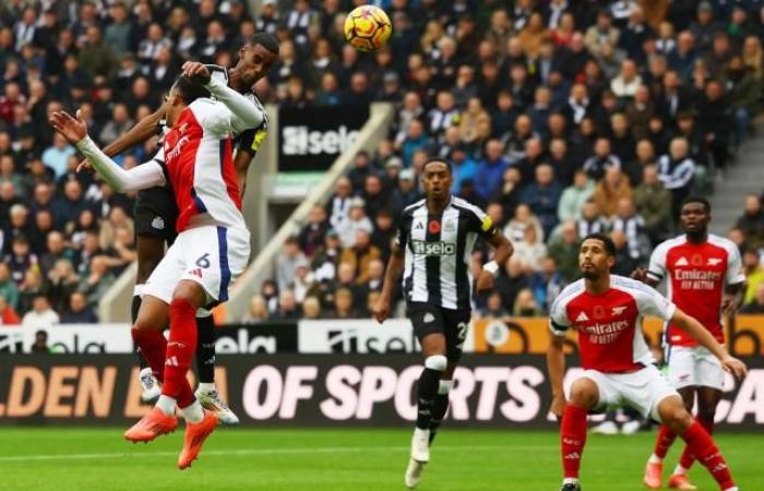 Arsenal, third in the Premier League, lose at Newcastle