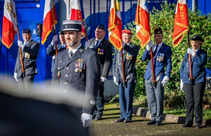 Squadron Leader Pierre-Yves Tivollier officially takes office