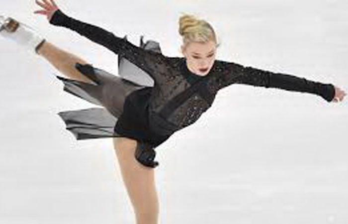 Amber alert as US figure skater leads French Grand Prix