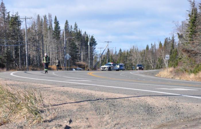 Accident on route 138 in Sept-Îles