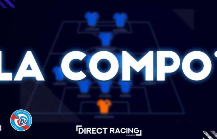 The Racing line-up against Saint-Etienne! – Alsa’Sports