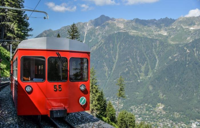 The train from Montenvers to Chamonix now operated by the department is free until November 3