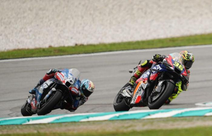 MotoGP Malaysia J2, Joan Mir (Honda Q20/S16): “I got hit by someone”