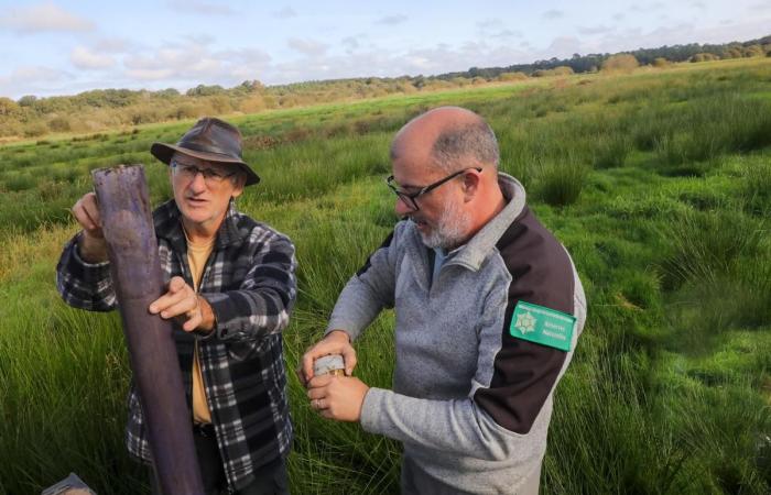 a study to probe the depths of the Orx marsh, a potential carbon sink