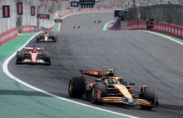 Piastri hands Norris Sprint victory, Verstappen third