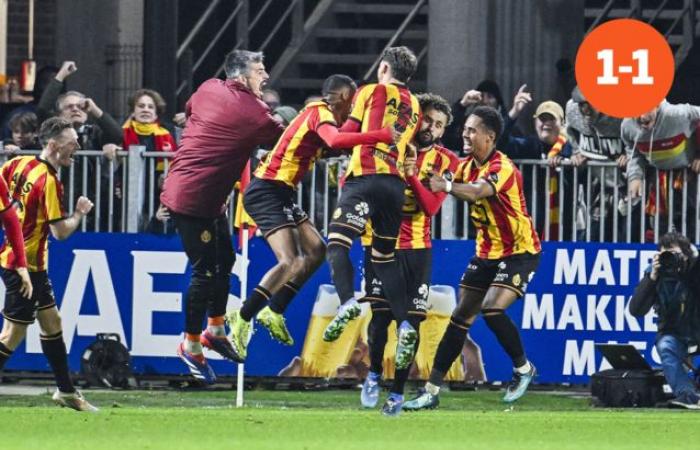 KV Mechelen still strikes in a chaotic final phase: Touba causes another bitter loss of points for Union