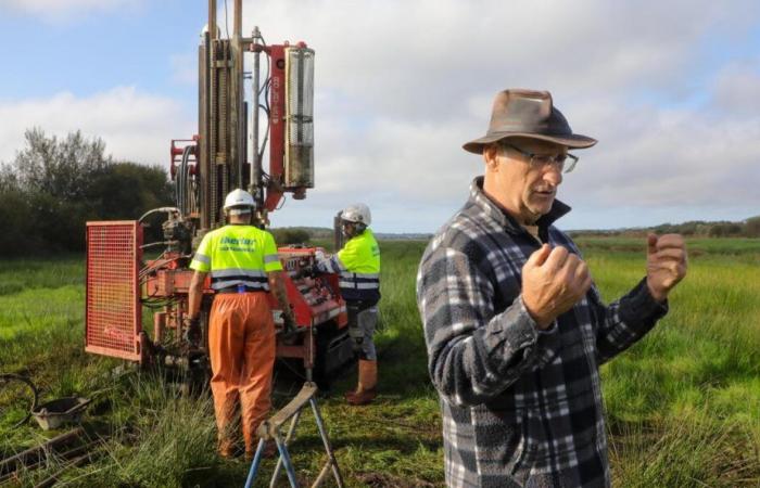 a study to probe the depths of the Orx marsh, a potential carbon sink