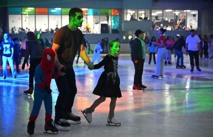 Our most beautiful images of the “Halloween” day which was once again full of people at the Brive ice rink