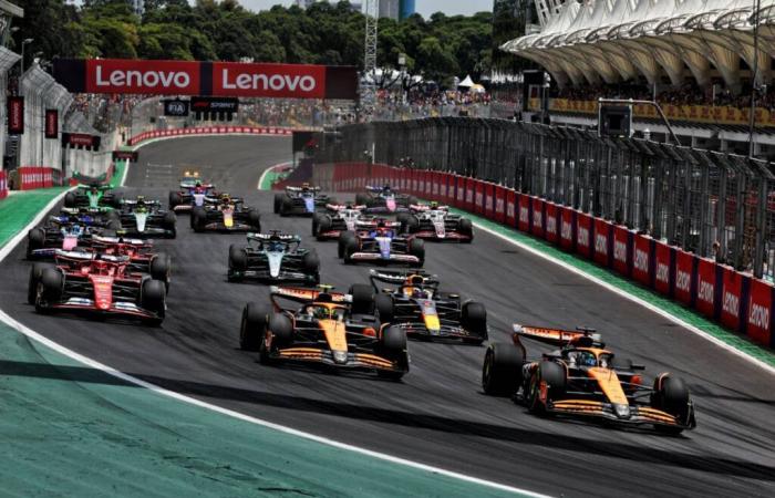 F1 Brazil – Oscar Piastri passes Lando Norris for victory in the Sprint