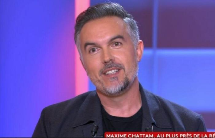 Maxime Chattam discusses the investment of his wife, Faustine Bollaert, for his latest book (VIDEO)