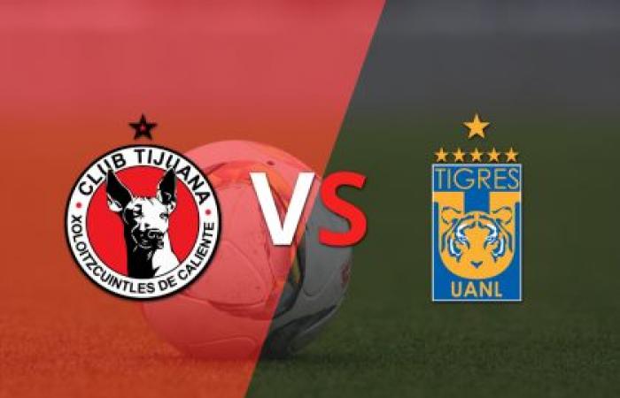 The match between Tijuana vs Tigres begins | Liga MX