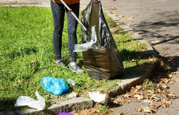 what is the top 10 waste found in nature in France?