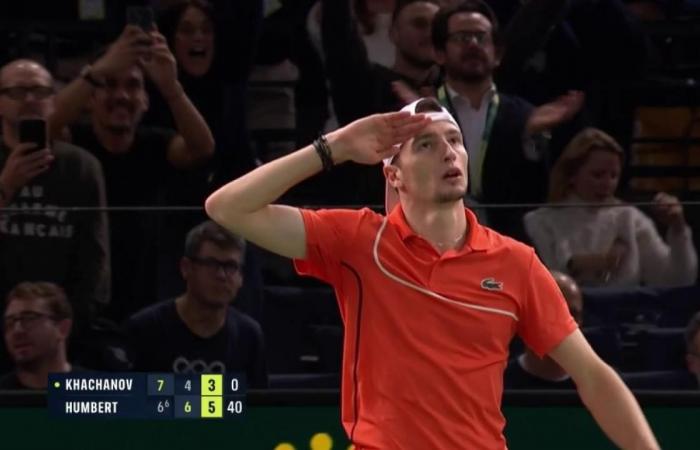 Ugo Humbert wins his first career final after toppling Karen Khachanov