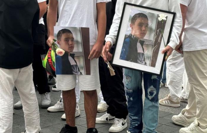 “I will never forget you”: after the death of Emilio in Alenya, more than 500 people gathered for a white march