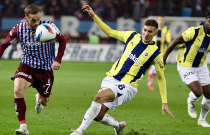 Crazy duel in Akyazı! Fenerbahçe grabbed 3 points in Trabzon in 90+12