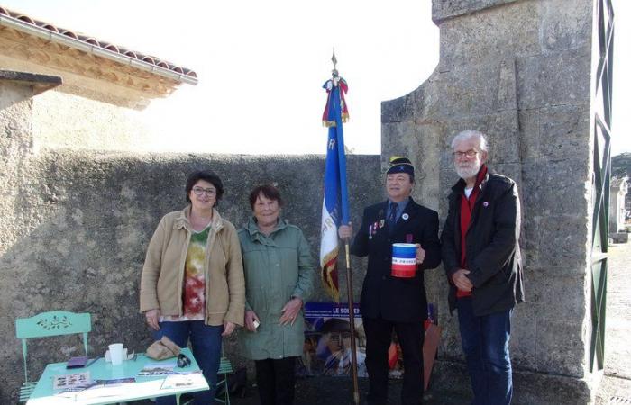 A collection in Condom to save the graves of fighters who died for France