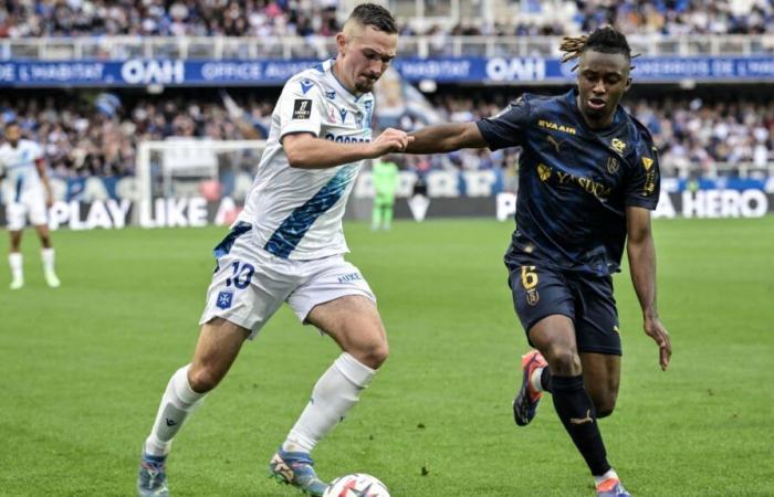 Auxerre hits hard, Le Havre finally wins