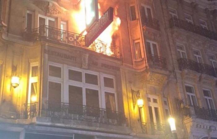 A hotel ravaged by flames in the center of Brussels: what we know (photos and video)