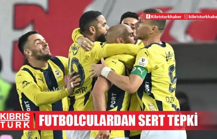 Very harsh reaction from Fenerbahçe football player: They probably took a toilet break