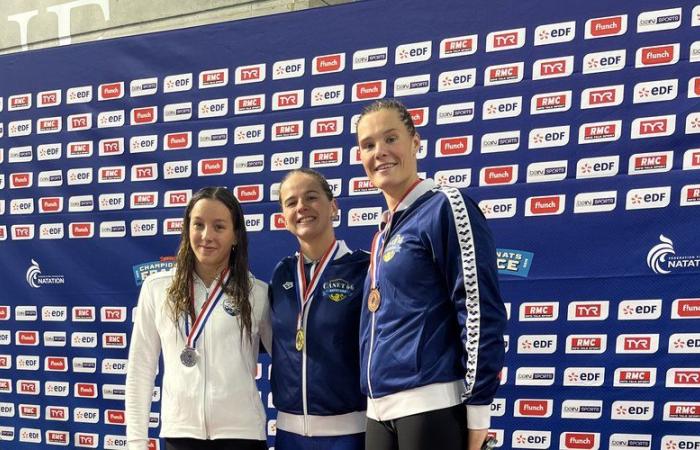 Swimming – French Short Course Championship: Marina Jehl champion of France in the middle of a day with eight medals for the Canet 66