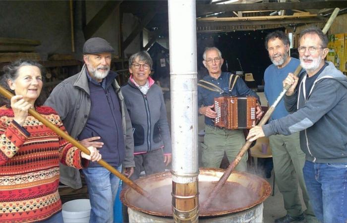 they take turns for 24 hours for this ancestral recipe