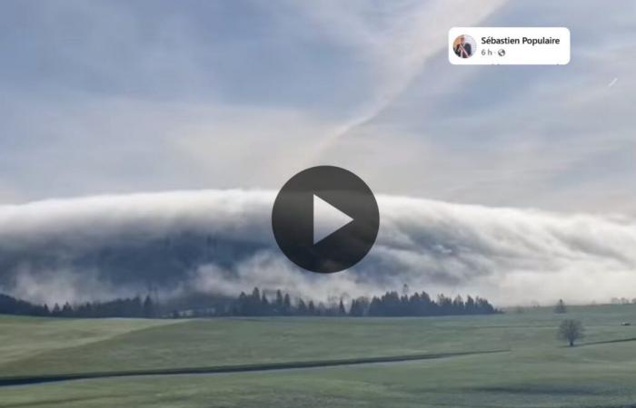 Video: A “cloud waterfall” in the Jura, what is this meteorological phenomenon?