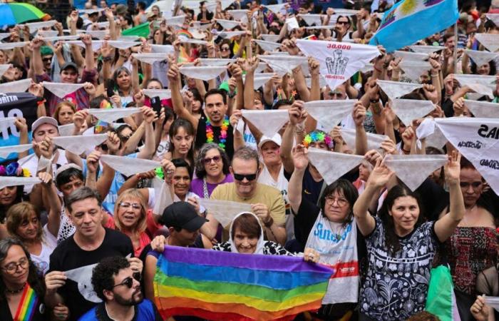 A pride march against Milei’s tone and austerity