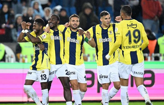 Fenerbahçe reduced the point difference between the leader Galatasaray to 5 – Last Minute Sports News