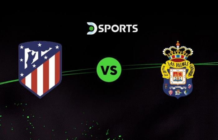 The match is 1-0 in favor of Atlético de Madrid