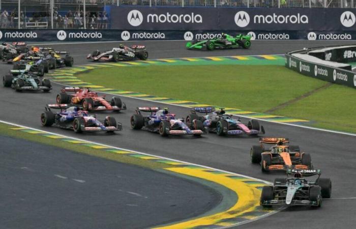 Norris is surprised, Verstappen comes back… Relive the start of the Brazilian Grand Prix