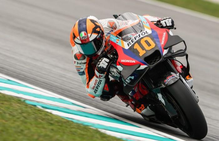 MotoGP Malaysia J3, Luca Marini (Honda/15): “For the Ducatis, we are bowling pins”