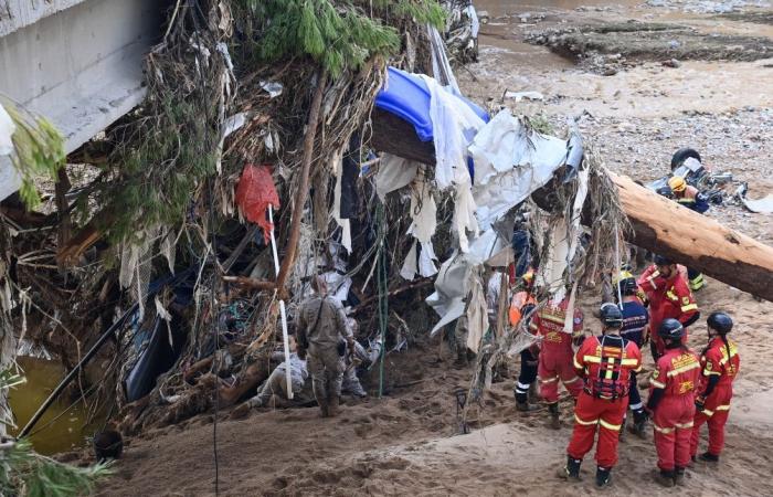 Floods in Spain: the death toll rises further to at least 213 deaths, King Felipe expected on site