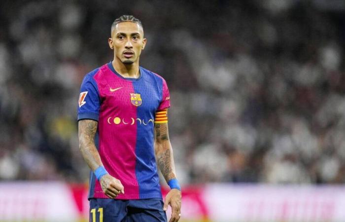 Raphinha denounces racist insults during Clasico