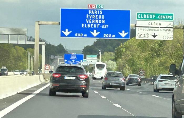 severe disruptions on the A13 towards Paris