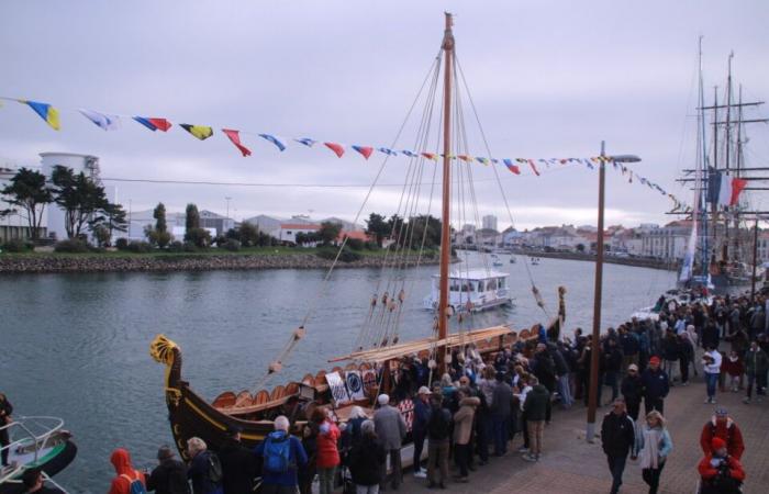 The longship of Vendée, Olaf d'Olonne, was baptized by the bishop of Luçon