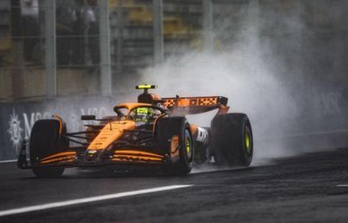 the golden opportunity for Lando Norris, on pole in Brazil, to return to the championship over Max Verstappen, 17th on the grid… Follow the Grand Prix