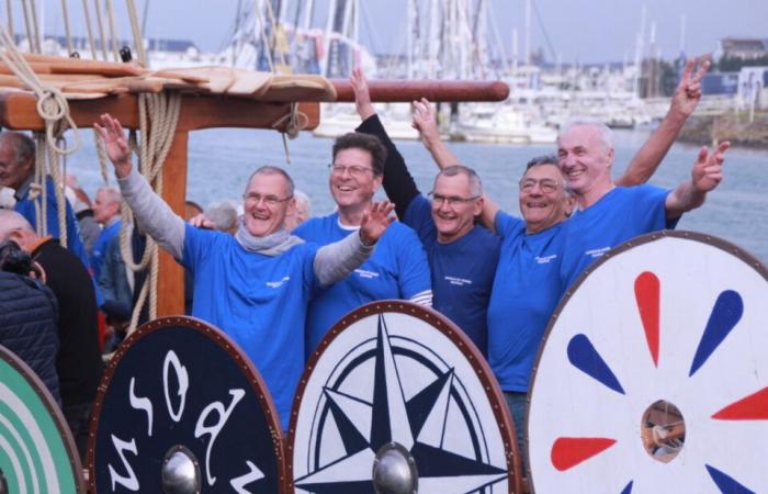 The longship of Vendée, Olaf d'Olonne, was baptized by the bishop of Luçon