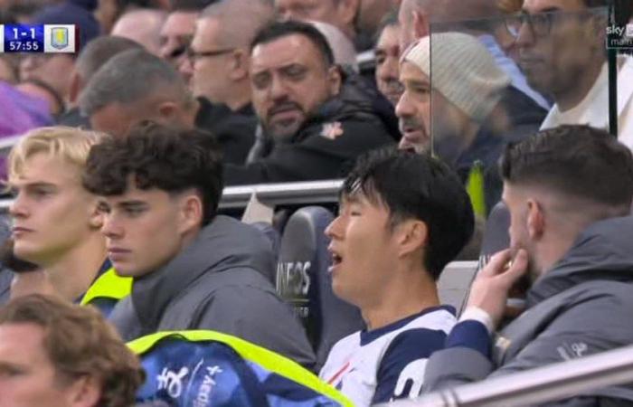 Heung-min Son apperars to make X-rated remark as he questions being substituted