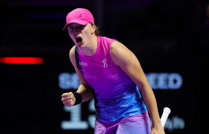 WTA Masters: Swiatek marks her return with a stunning success against Krejcikova