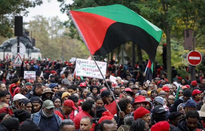 mobilization in Paris of the diaspora from overseas territories against the high cost of living