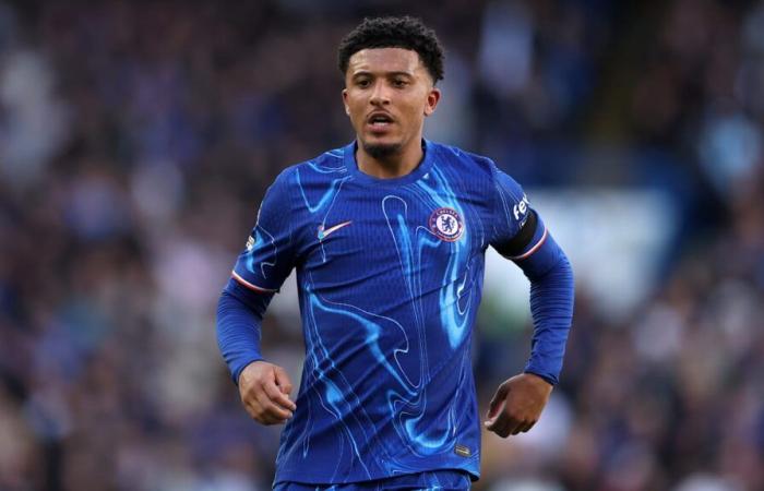 Why Jadon Sancho is not playing for Chelsea against Man Utd