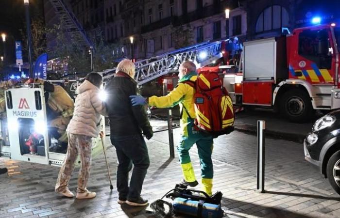 A hotel ravaged by flames in the center of Brussels: what we know (photos and video)