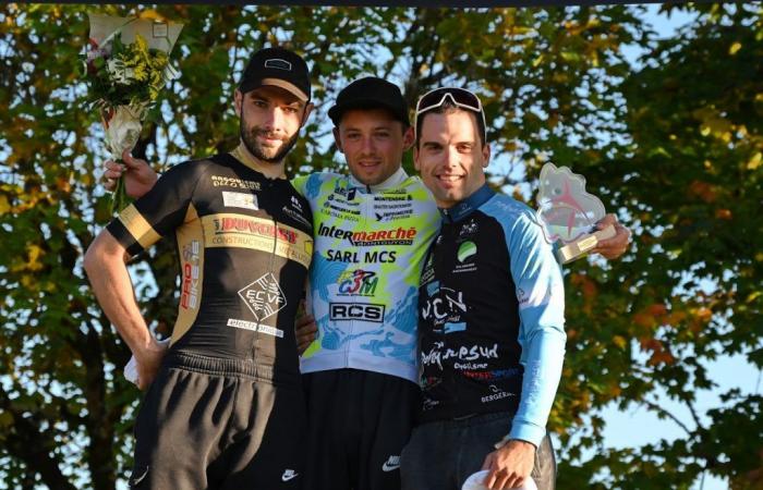 South Gironde – CYCLING — — Anthony Brégière winner of the Douchapt cyclo-cross