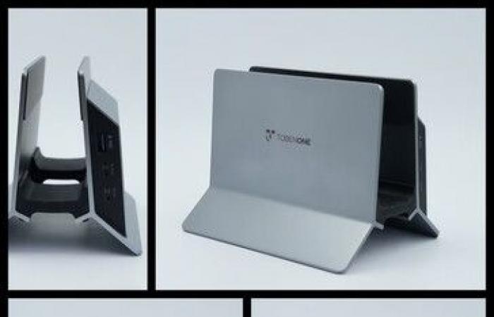 TobenOne: a convenient laptop docking solution with plenty of ports that frees up desk space