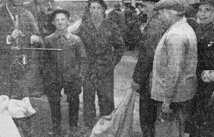 Haute-Loire. 60 years ago, a ton of mushrooms were sold at the Saint-Bonnet fair