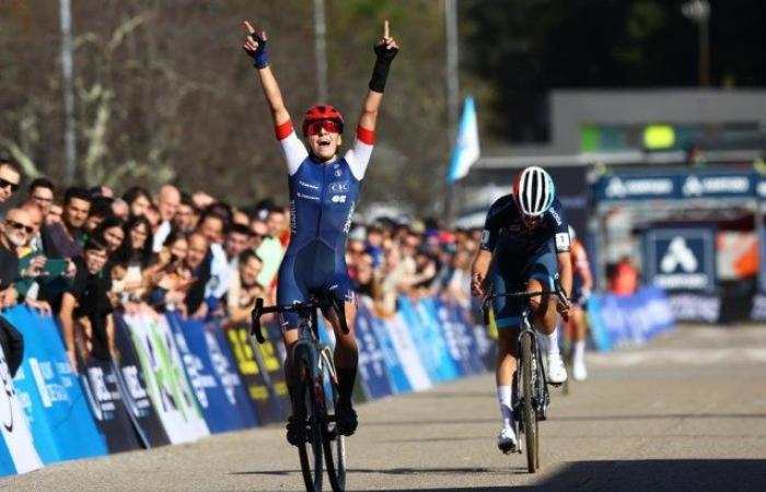 French Célia Gery European champion among the promises after a captivating sprint with Schreiber, Fleur Moors finishes fifth