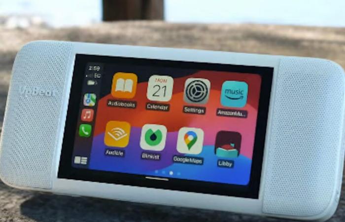 The Nomad: The robust tablet with four speakers is a shower radio, entertainment platform and CarPlay system in one