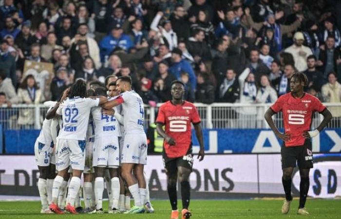 Rennes collapses at Auxerre, Le Havre plunges Montpellier (Football)