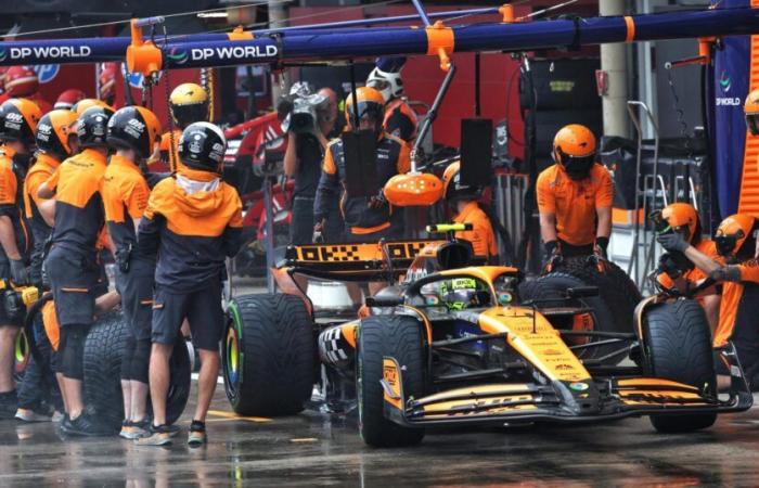 Verstappen fury, Norris pole as five crashes hit crazy Brazil qualifying